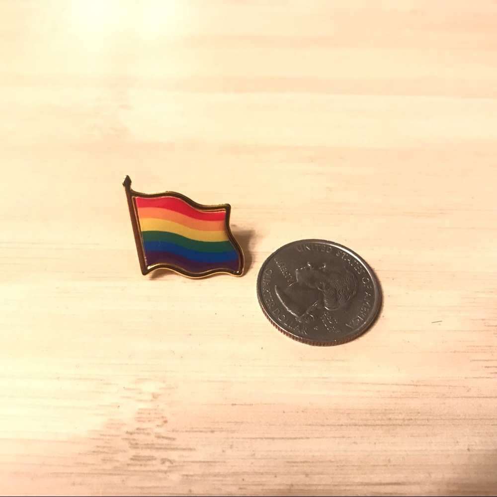 Rainbow Pride Flag Pin